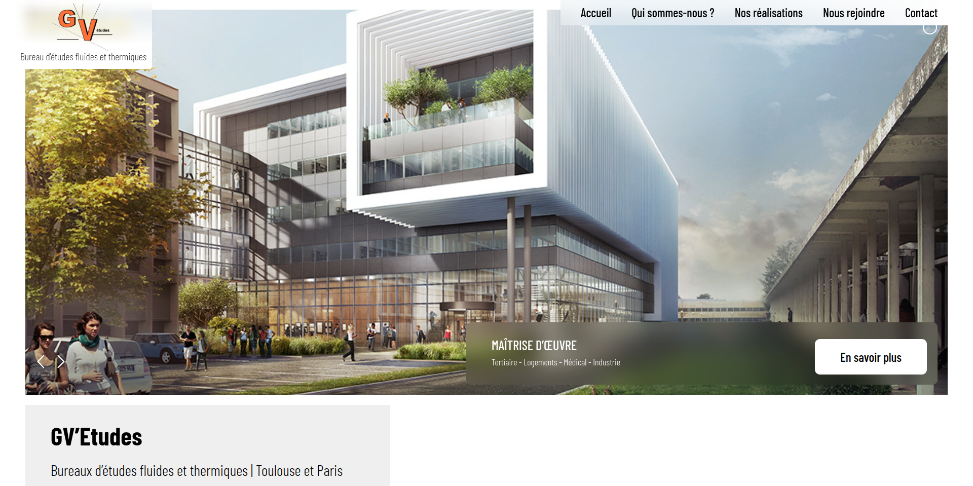 Site web GV'Etudes
